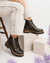 Borcegos de cuero Cracovia Negro - comprar online