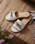 Sandalias premium chatitas art G125 Blanco stock - Comfort Gallery