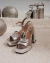 Zapatos de Vestir super elegantes art F8502 Plata modelo - Comfort Gallery