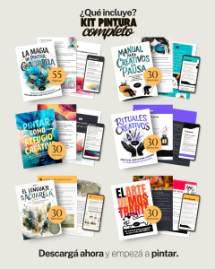 Kit Pintura Completo - Cabaña Espacio Creativo