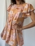 vestido MANUELA FLORES AMARILLO - comprar online