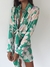 Vestido JACINTA estampado FLORES VERDES - LIBRANOS