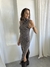 Imagen de VESTIDO LINDT CHOCOLATE Y OFF WHITE