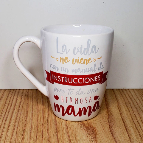 Taza mama instrucciones
