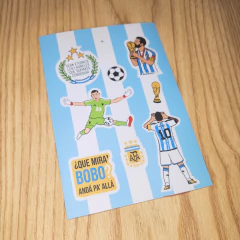 Planchita de Sticker Mundial - comprar online