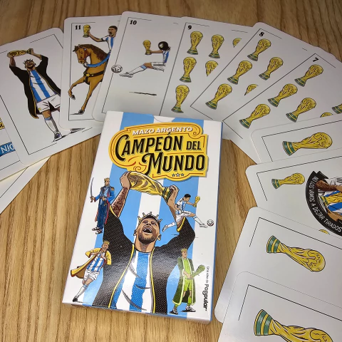 Mazo de Naipes Campeones del Mundo