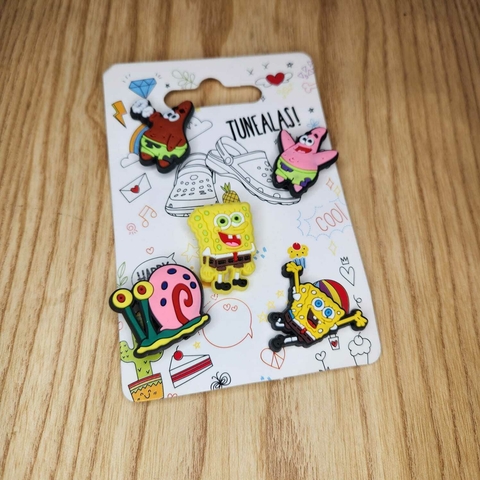 Pin para Crocs Bob esponja