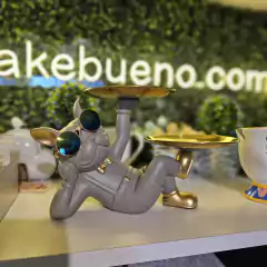 Perrito Gris Apoya Objetos en internet