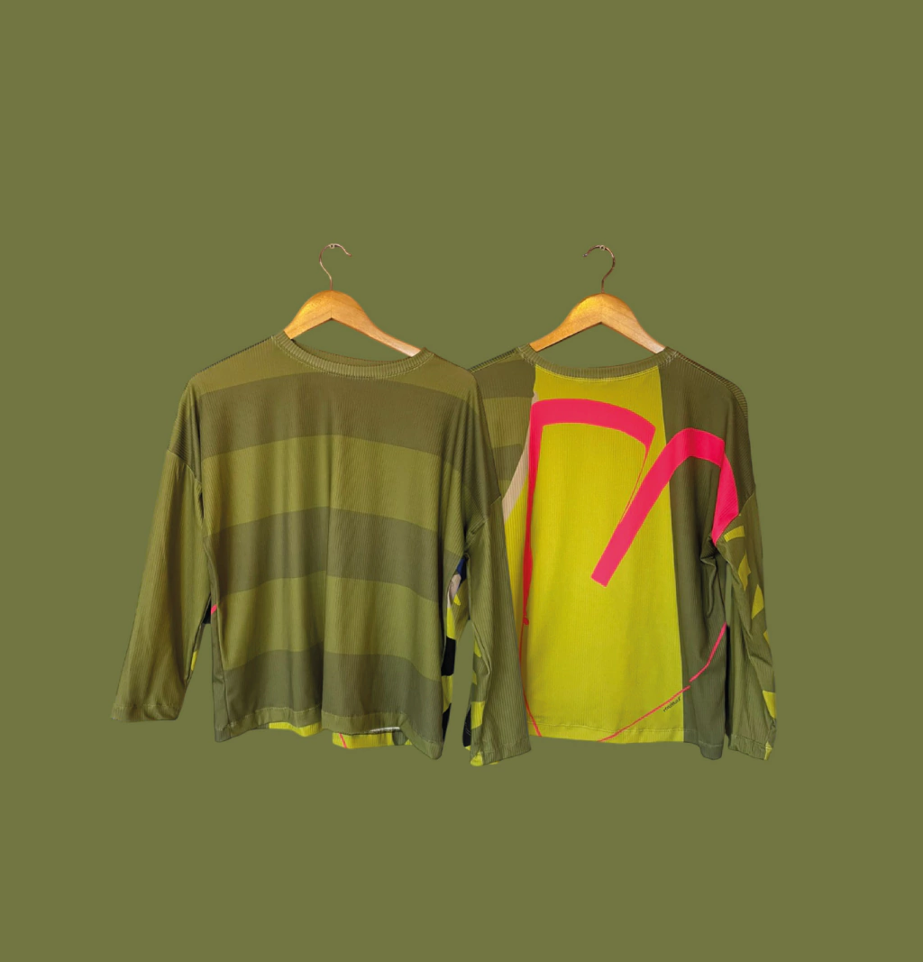 Remera Goya - Rayas Verde
