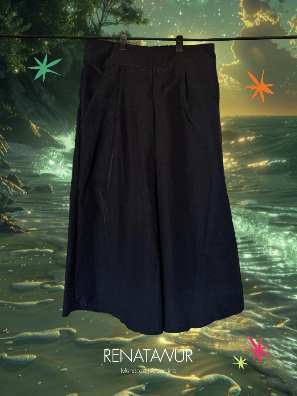 Falda Andromeda - Negra