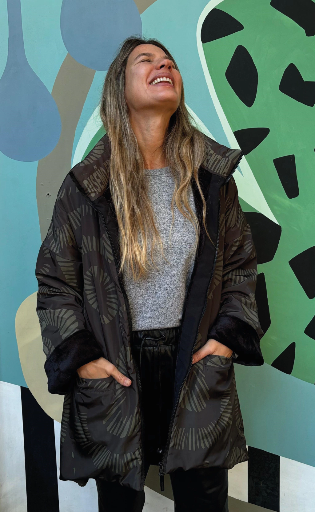 Parka Chagall - Net Green