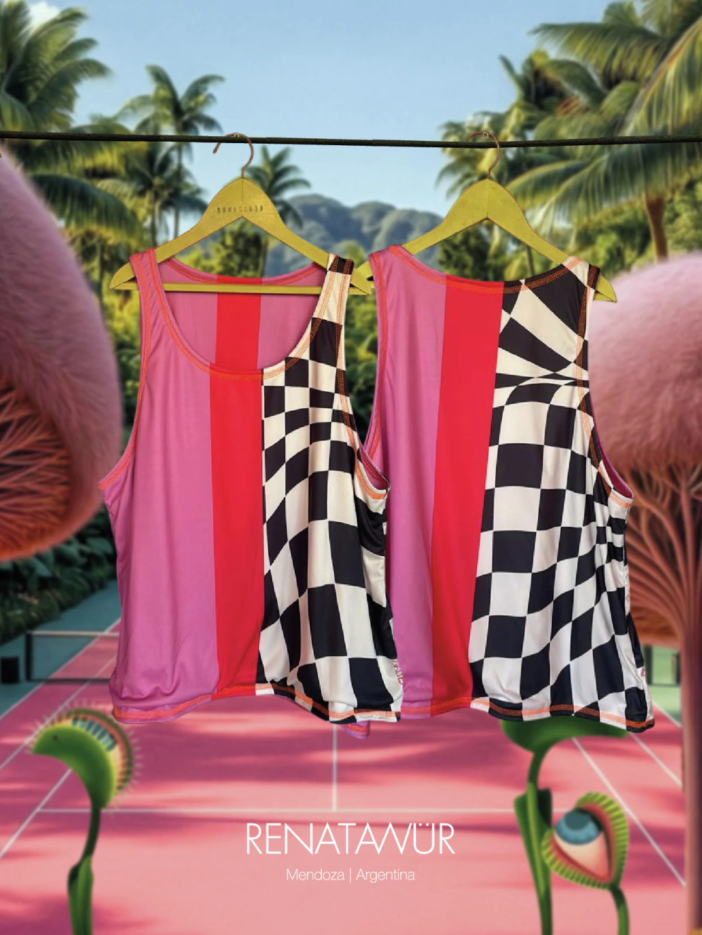 Remera Reversible Deportiva-Alpine