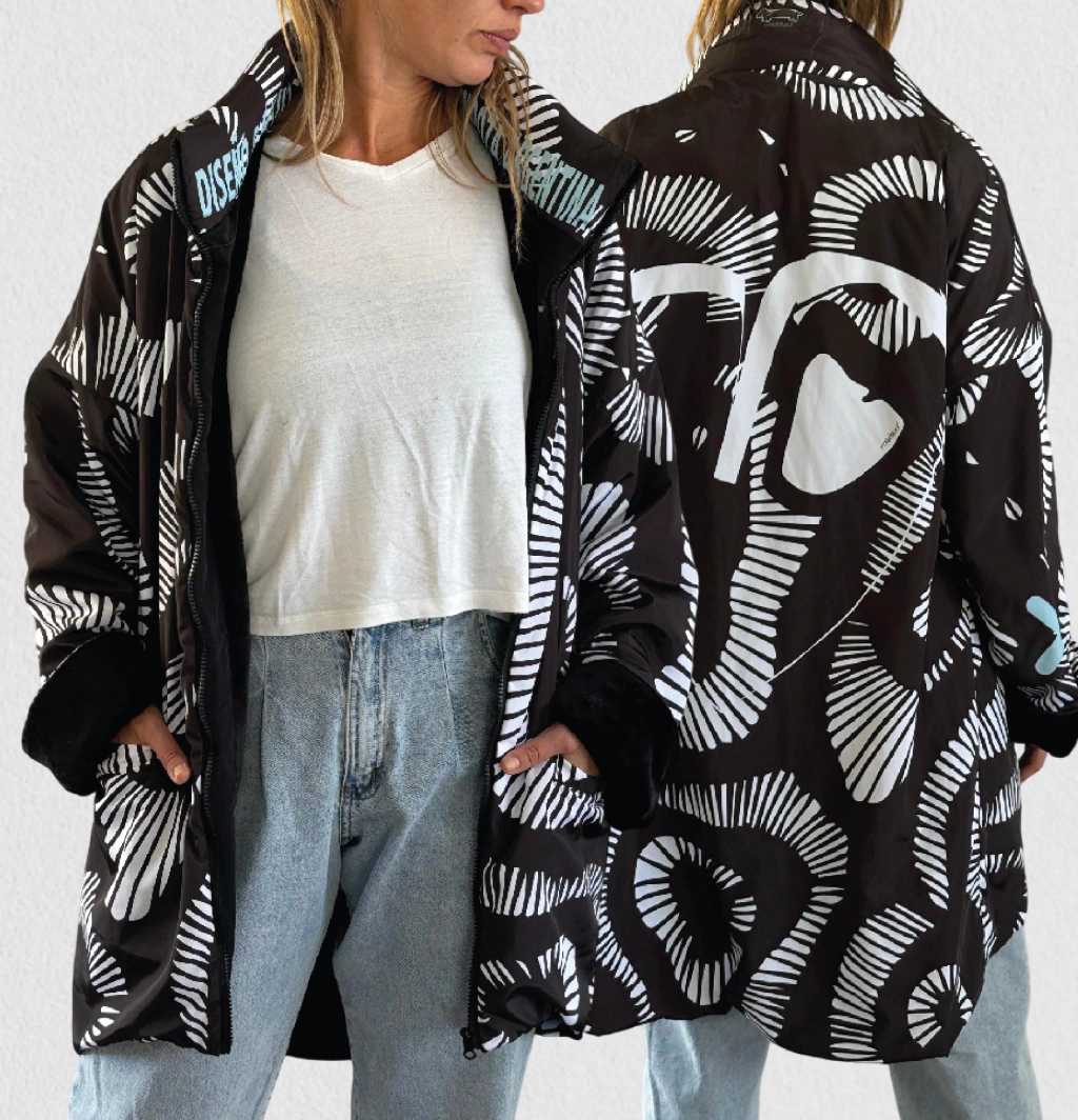 Parka Chagall - Net Black
