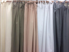 Cortina de Baño Tusor TIRITAS 180x190 - Metzi Deco