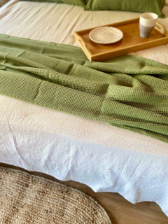 Manta Waffle TWIN 100x170 CM (varios colores) - Metzi Deco