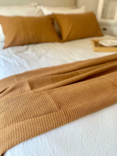 Manta Waffle KING 100x260 CM (varios colores) - comprar online