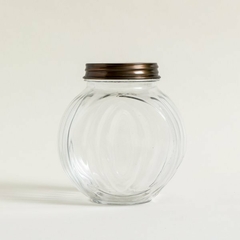 CARAMELERA DE VIDRIO LINEA GUNA COBRE 25,4X16,5X22CM - 3L en internet