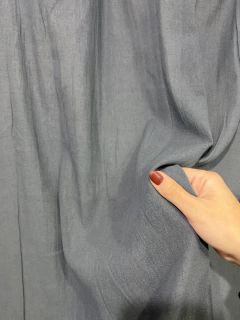 Cortina de Baño con Tiritas para atar en internet