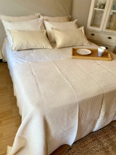 Manta Waffle FULL 100x220 CM (varios colores) - Metzi Deco