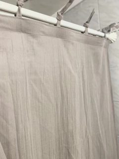 Cortina de Baño con Tiritas para atar en internet