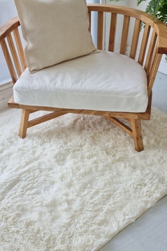 Alfombra Microfibra Pelo Natural - Metzi Deco