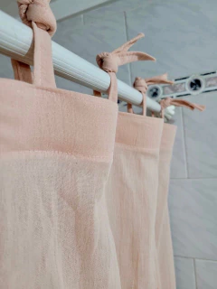 Imagen de Cortina de Baño Tusor TIRITAS 180x190