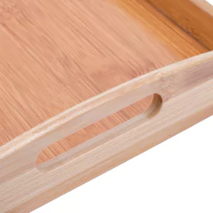 Set de 3 bandejas de bambú - tienda online