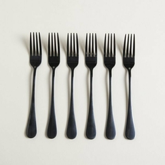 SET X 6 TENEDORES DE MESA BUDAPEST 20CM