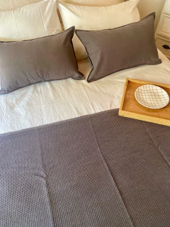 Manta Waffle KING 100x260 CM (varios colores)