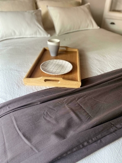 Set cubrecama 2 1/2 plazas + 4 fundas + pie de cama 240x70cm - tienda online