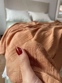 Pie de Cama en Gasa - Metzi Deco