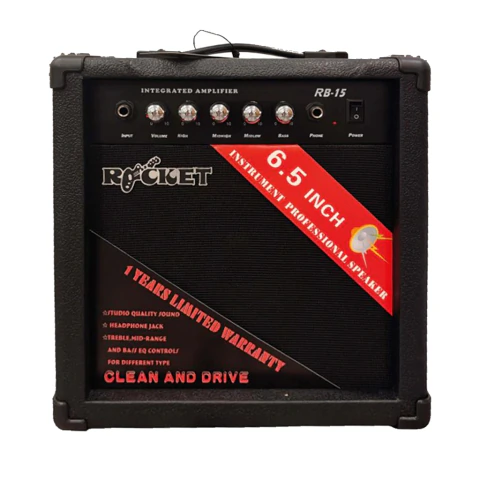 Rocket RB-15. Amplificador para bajo 15W