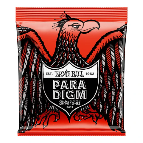 Ernie Ball Slinky Paradigm Skinny Top. Encordado para guitarra eléctrica. Mayor duración sin perder tono - comprar online