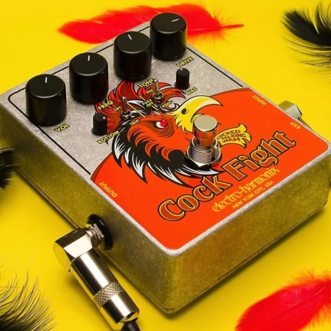 Electro-Harmonix Cock Fight. Pedal wah y fuzz