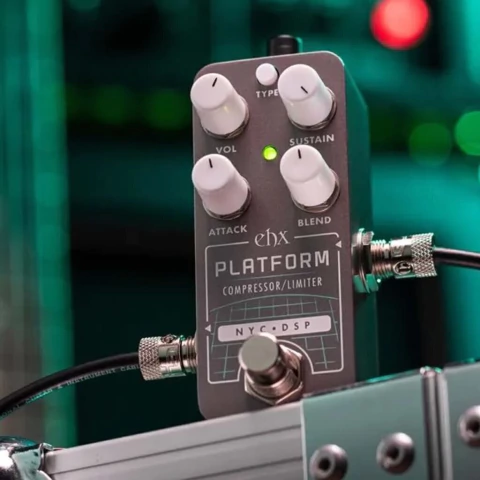 Electro-Harmonix Pico Platform. Compresor / limitador compacto. Dinámica profesional en formato mini