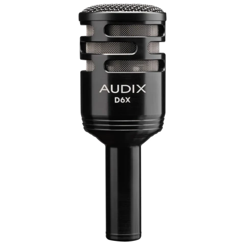 Audix D6X . Micrófono Dinámico Cardioide para Bombo con selector tonal