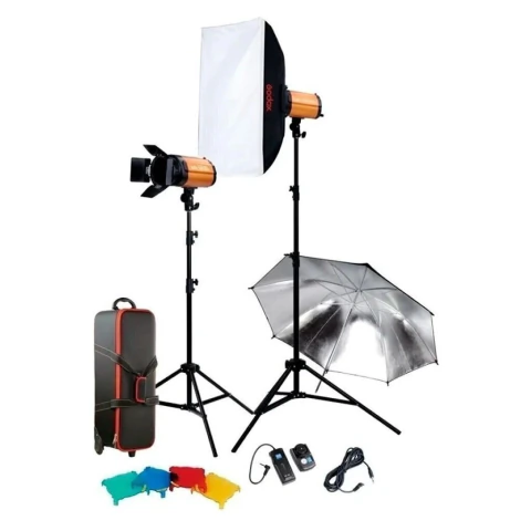 Godox Smart Kit 300sdi-e -2 Flash De Estudio Valija Completa