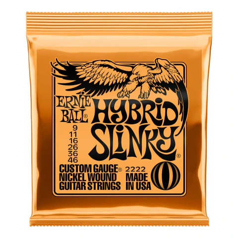 Ernie Ball Regular Slinky. Encordado para guitarra eléctrica. Tono balanceado y clásico