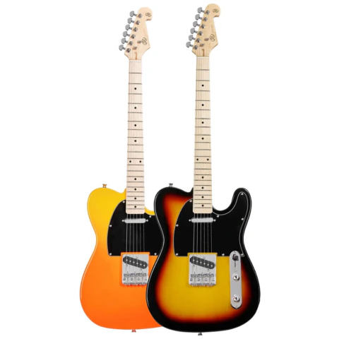 SX SEM2 Tele. Guitarra eléctrica con diapasón maple. Ataque clásico y preciso