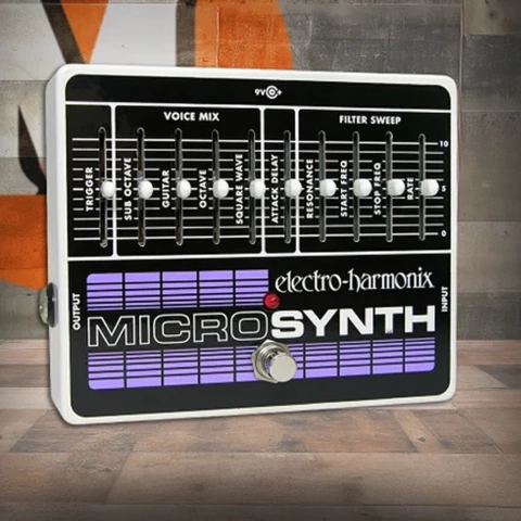 Electro Harmonix Micro Synth. Sintetizador analógico para guitarra. Sonido vintage ilimitado