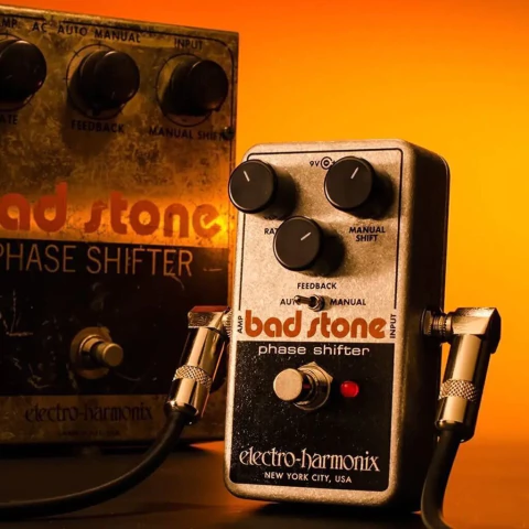 Electro-Harmonix Bad Stone. Pedal phaser analógico. Fase vintage expresiva