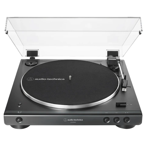 Audio-Technica AT-LP60XBT. Bandeja giradiscos automática Bluetooth. Vinilo clásico con conexión inalámbrica