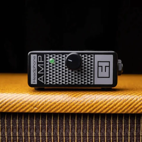 Electro-Harmonix Headphone Amp. Amplificador de auriculares portátil para práctica personal