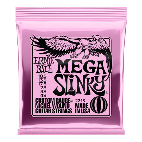 Ernie Ball Regular Slinky. Encordado para guitarra eléctrica. Tono balanceado y clásico en internet