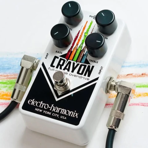 Electro-Harmonix Crayon. Pedal overdrive Full-Range