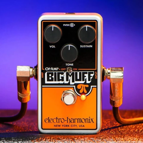 Pedal Electro-Harmonix Op Amp Big Muff Pi fuzz/distortion reedición vintage