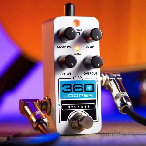 Electro-Harmonix Pico 360+. PEdal de Looper con 6 minutos de grabación y 11 memorias