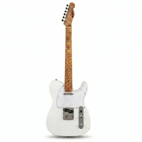 Newen TL Vintage. Guitarra eléctrica tipo Telecaster. Lenga patagónica y maple tostado