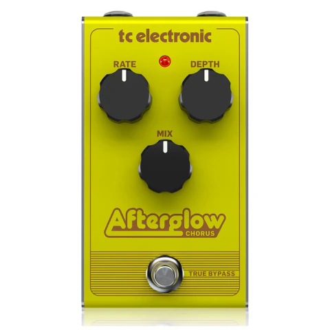 TC Electronic Afterglow Chorus. Pedal chorus analógico vintage