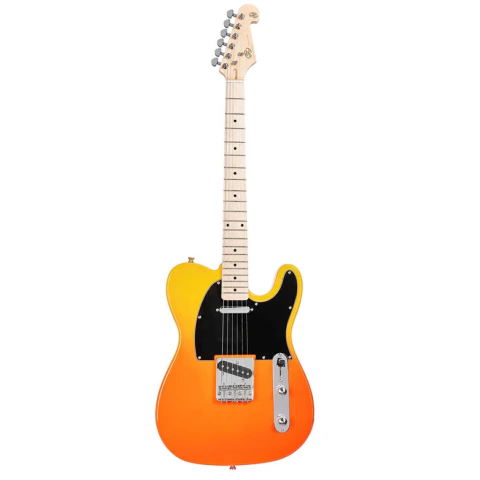 SX SEM2 Tele. Guitarra eléctrica con diapasón maple. Ataque clásico y preciso en internet